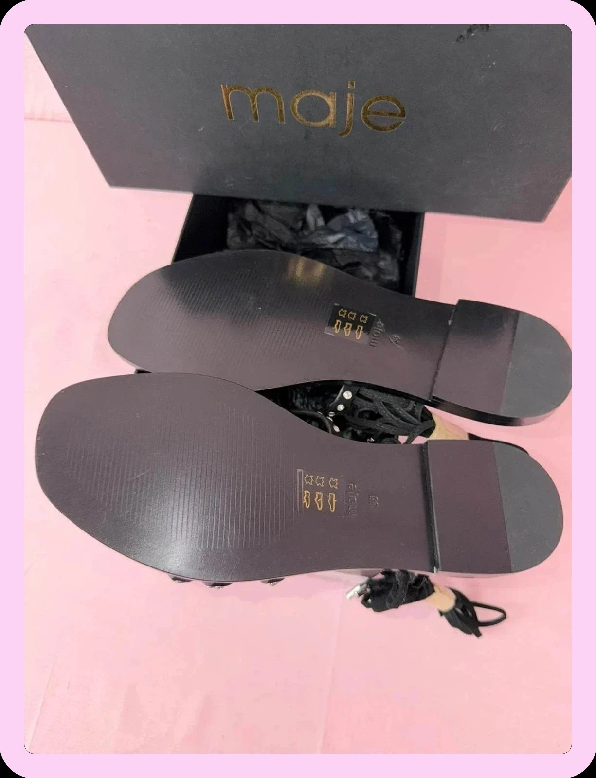 Maje thong sandal size 38 never worn no issues – photo 10